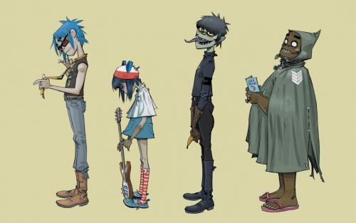 Gorillaz Akan Tur Perdana di Amerika Serikat Tahun 2017
