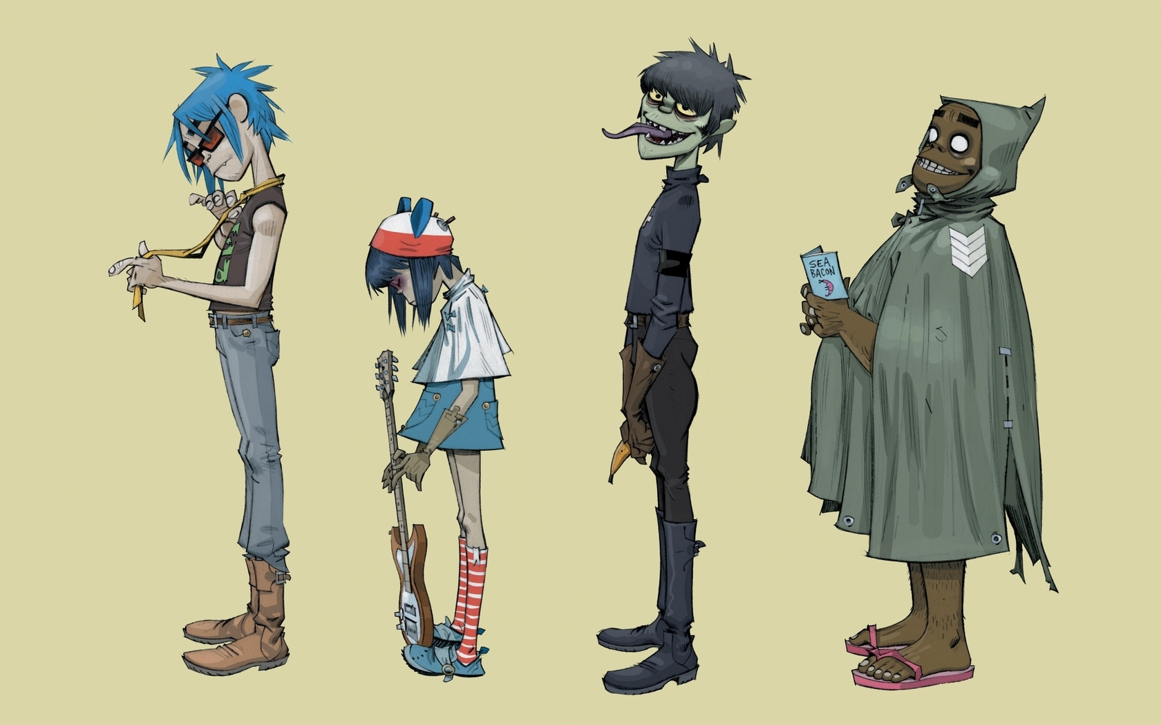 Gorillaz Akan Tur Perdana di Amerika Serikat Tahun 2017