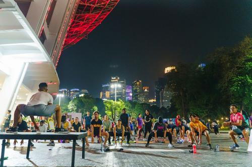 Indo Sweat Camp, Asyiknya Cari Keringat Rame-rame