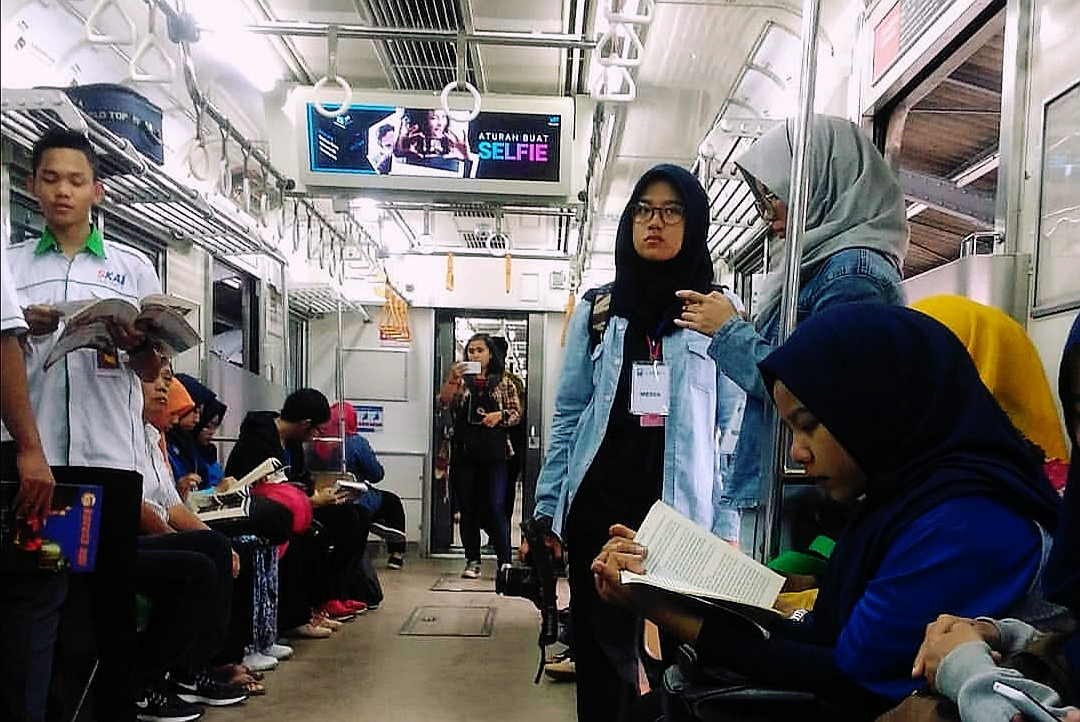 KeREADta pertama pada tahun 2017 diadakan di Commuter Line