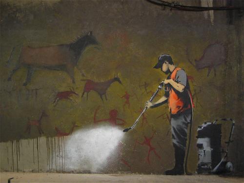 4 Karya Terbaik Banksy, Sang Seniman Jalanan