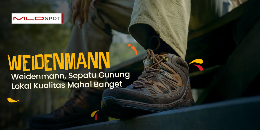 Weidenmann, Sepatu Gunung Lokal Kualitas Top!