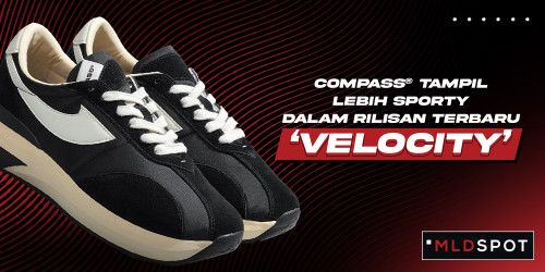 Velocity, Siluet Terbaru Sneaker Model Running dari Compass®